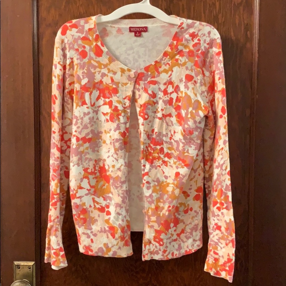 Multicolored Patterned Sweater